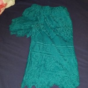 Lacey off the shoulder crop top